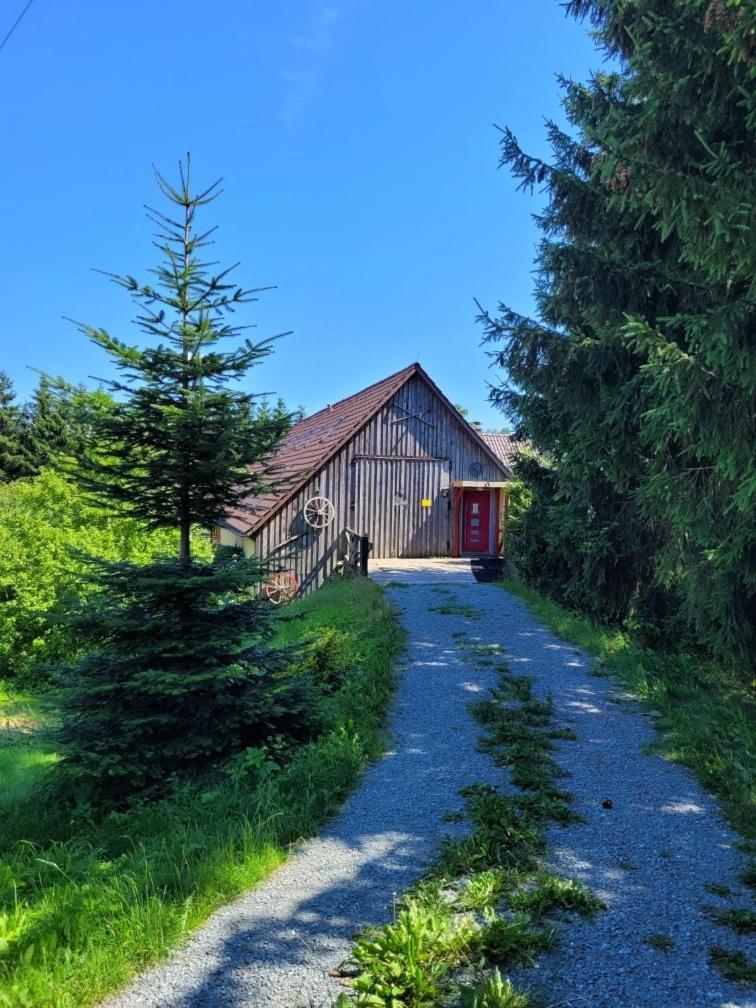 Rennsteigscheune Steinbach am Wald Exterior foto